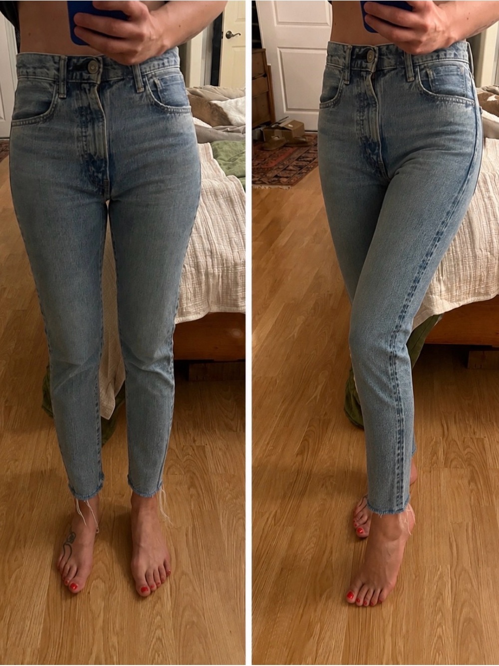 Moussy Vintage straight leg jeans